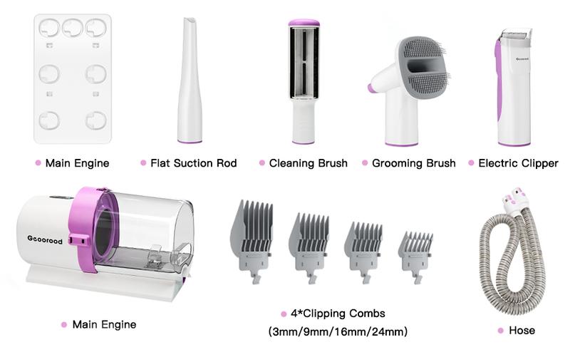 GeoWoof™ Pet Vacuum Groomer
