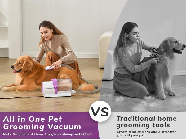 GeoWoof Pet Grooming Vacuum 5-in-1