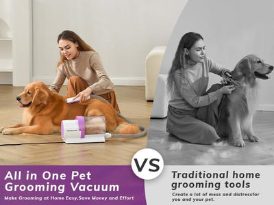GeoWoof Pet Grooming Vacuum 5-in-1