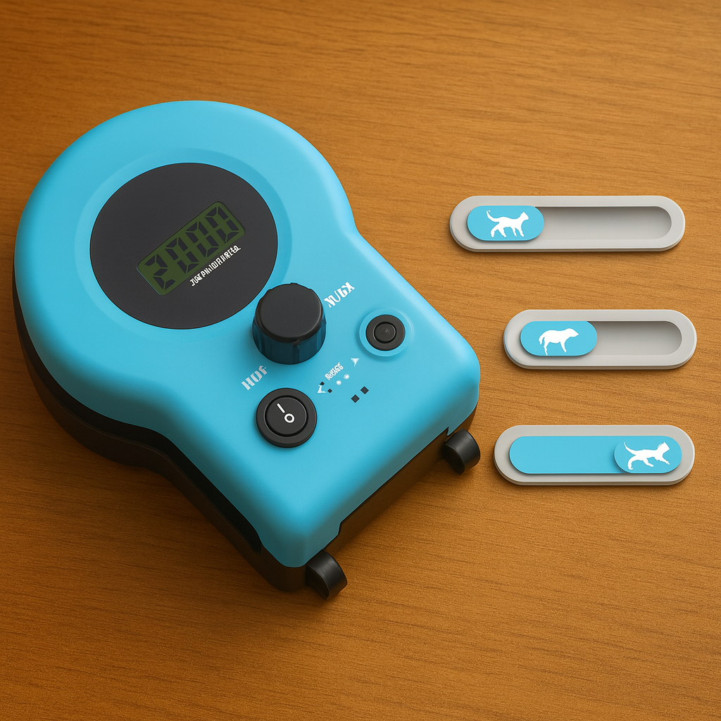 Petwoof Smart Feather Toy – Adjustable Speed & Remote Control