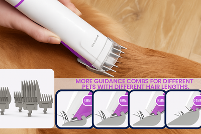 GeoWoof Pet Grooming Vacuum 5-in-1